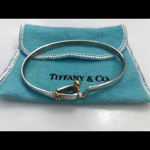 Tiffany & Co Vintage Hook & Eye Bangle Bracelet